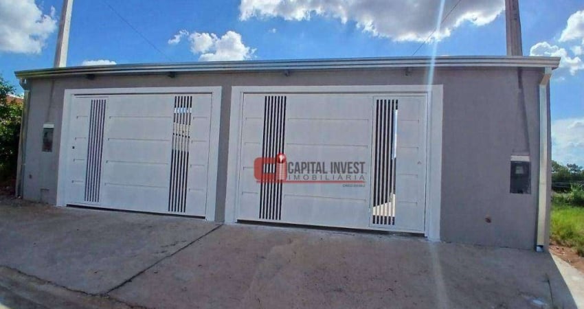 Casa com 2 dormitórios à venda, 125 m² por R$ 300.000,00 - Reserva da Barra - Jaguariúna/SP