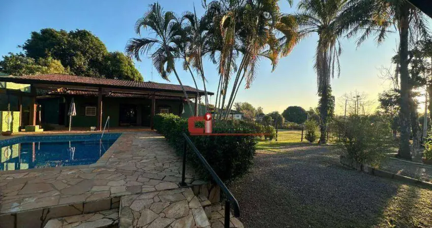 Chácara com 3 dormitórios à venda, 2000 m² por r$ 1.400.000 - parque ana helena - jaguariúna/sp