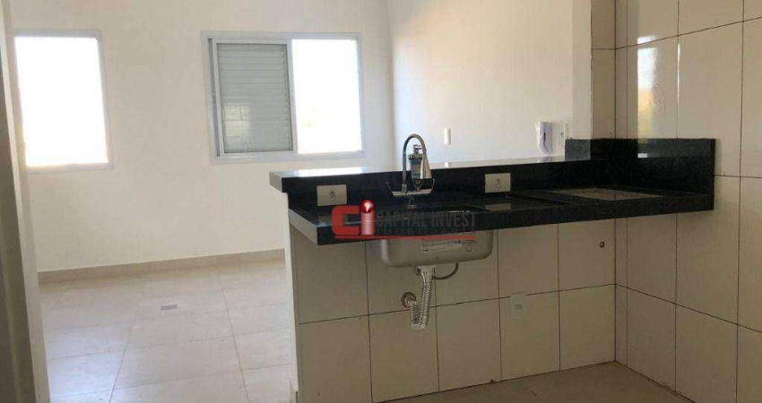 Apartamento com 1 dormitório à venda, 34 m² por r$ 247.000 - coração de jesus - jaguariúna/sp
