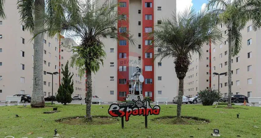 Apartamento à venda no Residencial Condomínio Espanha I na Vila Mogilar em Mogi das Cruzes com 60m² - Próximo a praça do Habib´s