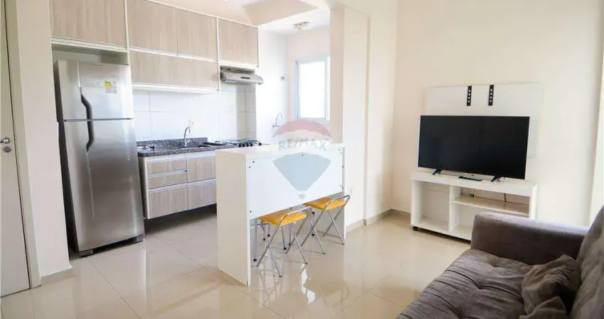 Apartamento para locação com 48m²,  com móveis planejados e uma vaga coberta, no Residencial Premium Home Flex, no Socorro - Mogi das Cruzes