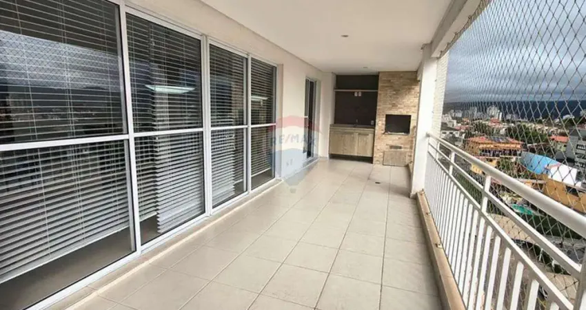 Apartamento para alugar com 148m2, 3 dormitórios e 2 suítes, mobiliado, na vila oliveira, em mogi das cruzes-sp