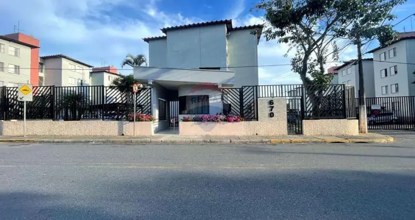 Apartamento para venda com 50 m², 2 dormitórios, no condomínio residencial rubi, jardim maricá em mogi das cruzes