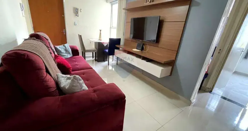 Apartamento para venda com 50 m², dois dormitórios com armários, no Condomínio Ônix Jardim Maricá - Mogi das Cruzes