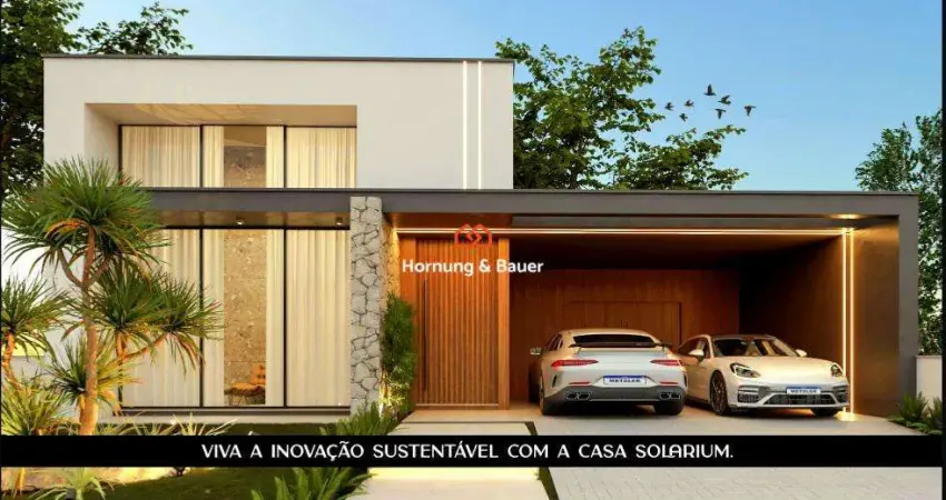 Casa plana com 03 dormitórios à venda no solar do campo em campo bom.