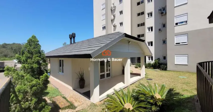 Apartamento semimobiliado no centro de campo bom - residencial porto brasil