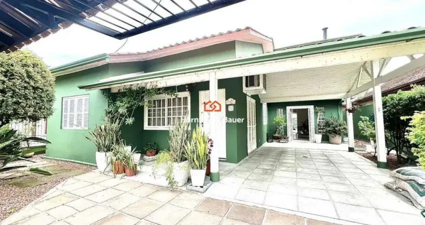 Casa com 262m² | suíte com lareira | 4 dormitórios no bairro bela vista em estância velha.