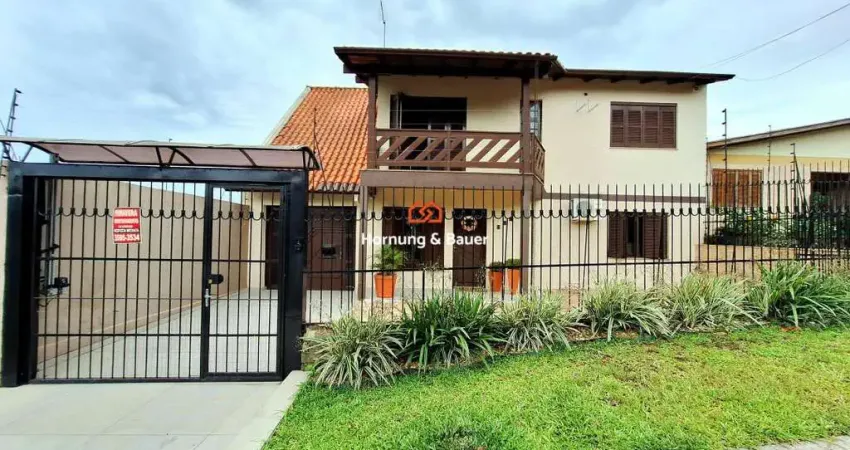 Casa com 4 dormitórios e piscina à venda em novo hamburgo, bairro petrópolis.