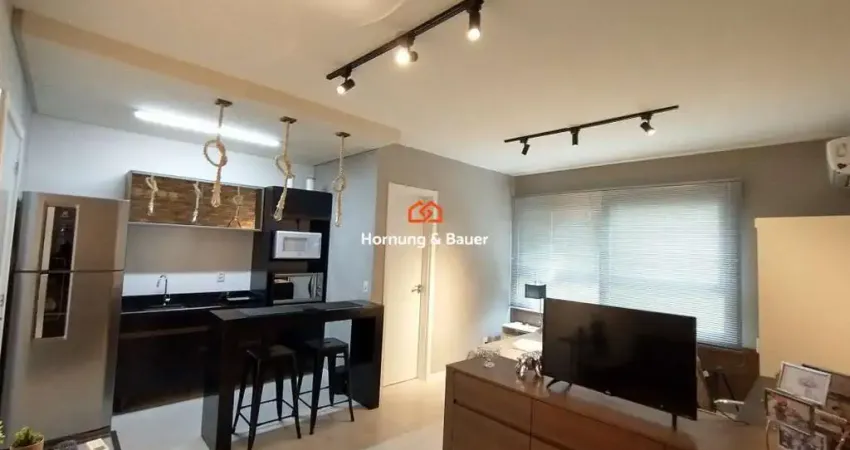 Apartamento studio mobiliado à venda no centro de novo hamburgo - orion residence