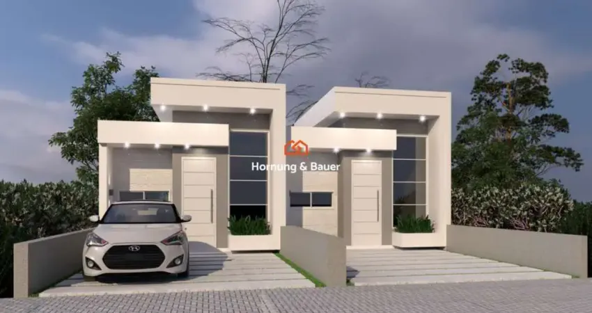 Casa nova à venda em estância velha no bairro lago azul - loteamento campos do lago