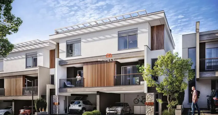 Lançamento em São Leopoldo! Casas à venda no Condomínio Hom Enjoy Living - bairro Morro do Espelho