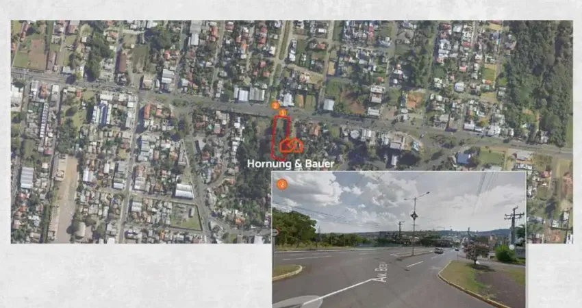 Terreno com 3.232,90m² de área total à venda em Campo Bom, bairro Imigrante!