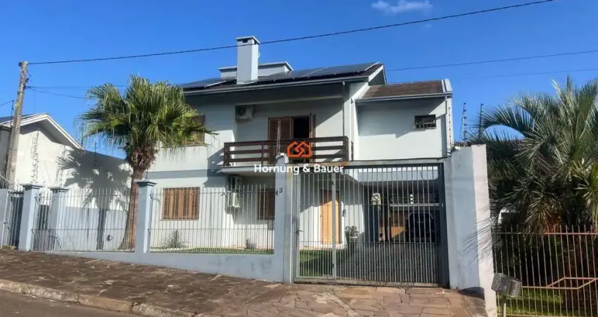 Casa semimobiliada à venda em campo bom, bairro imigrante! com uma ampla área privativa de 302m²