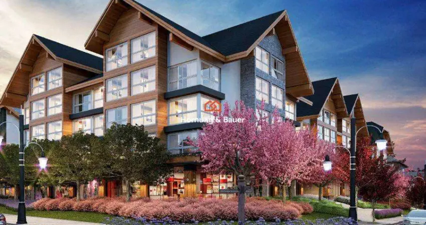 Belíssimo apartamento / studio à venda no centro de gramado | vita boulevard