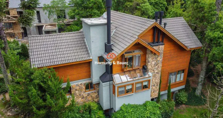 Uma residência incrível lhe aguarda! Casa à venda no Aspen Mountain, Gramado!