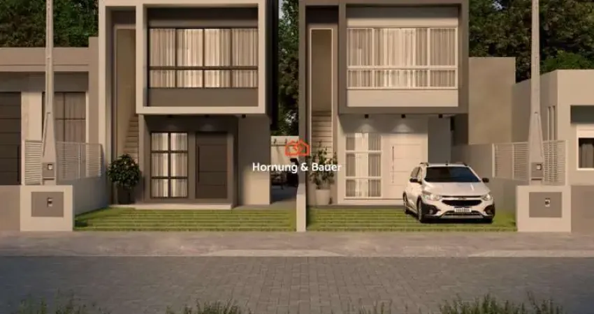 Lançamento em Estância Velha! Casa em construção à venda no bairro Encosta do Sol.