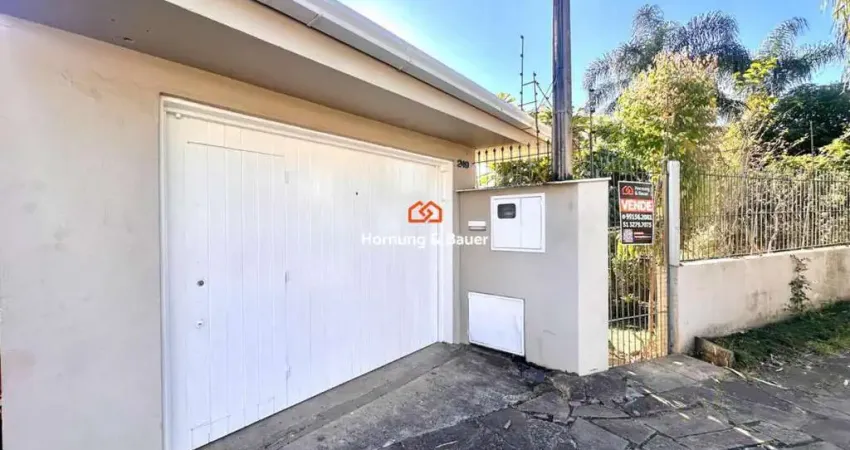 Casa à venda em novo hamburgo, bairro operário - 02 pavimentos, suíte, lareira e garagem