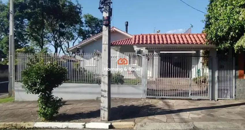 Casa plana de esquina à venda em novo hamburgo no bairro guarani