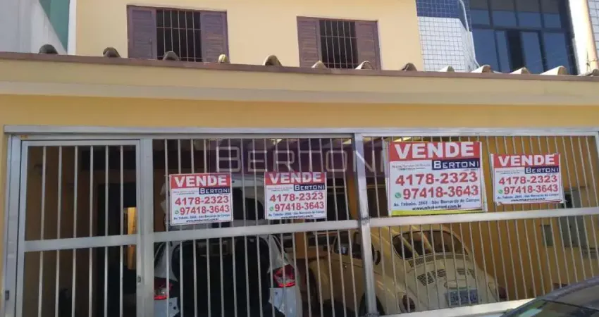 Sobrado 3 Dormitórios 1 Suite 2 Vagas em  Taboão Jardim Montreal São Bernardo do Campo