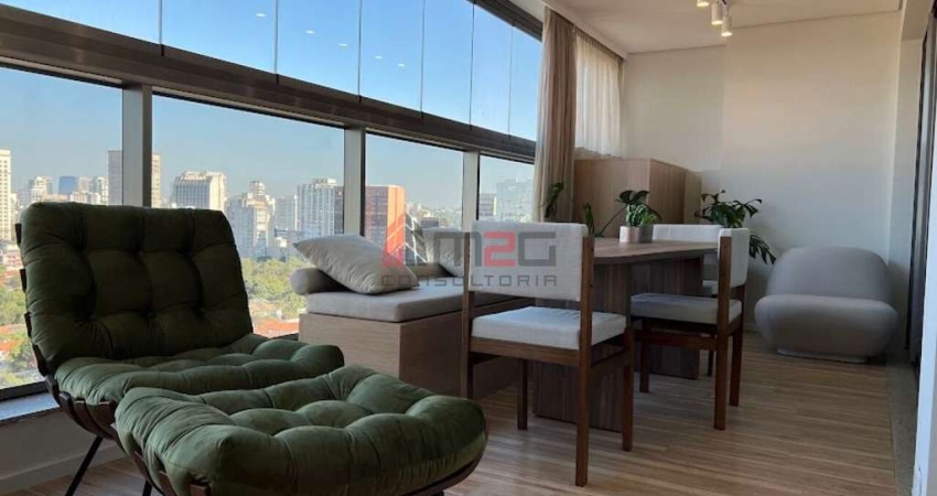 Loft com 2 quartos para alugar em Pinheiros, São Paulo 