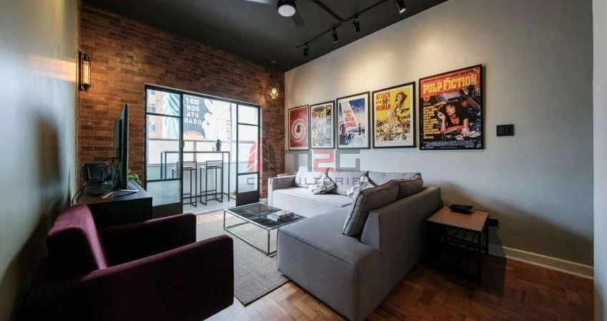 Loft com 2 quartos à venda em Santa Cecília, São Paulo 