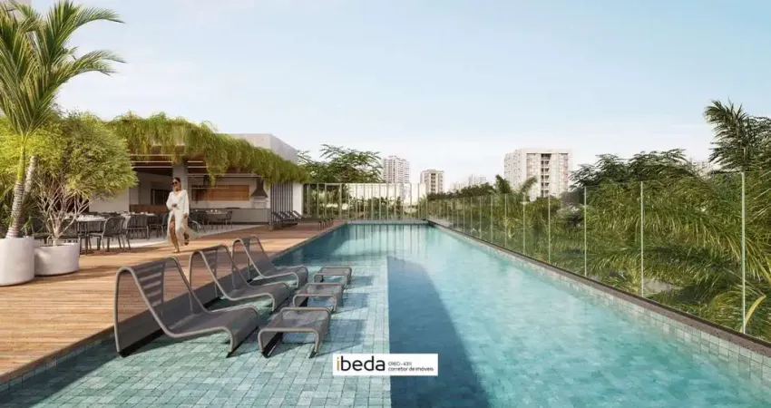 Ibeda - torre almere apto candelaria 143m2 sala estar/jantar, 3 suítes, gourmet