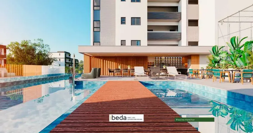 Ibeda - apartamento no capim macio essence residencial, 3 suítes + dependências
