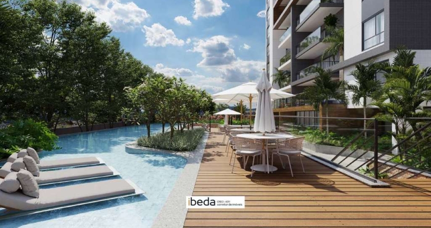 ibeda - Duo Capim Macio Apartamento 117m2. Sala, cozinha, 2 suítes + 1 semi, 2v