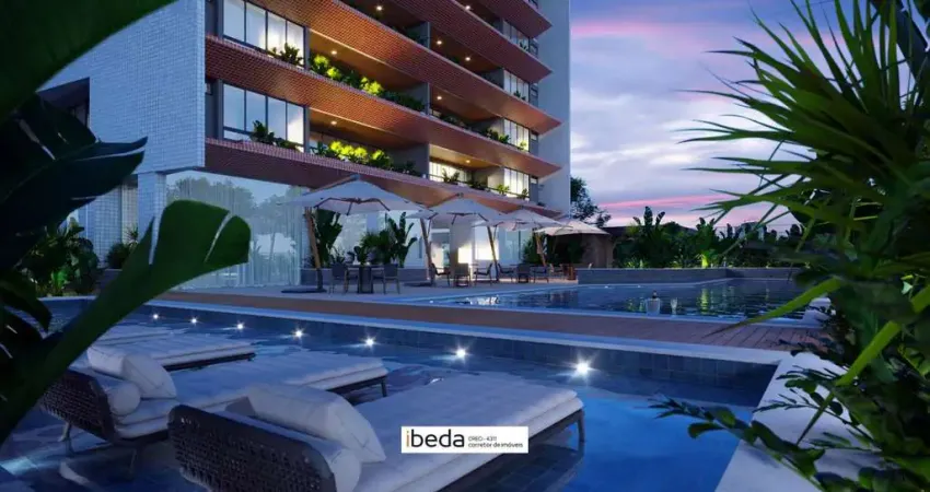 Ibeda - evidence lagoa nova apto com 164m2 sala dupla, gourmet, 2 semi +2 suítes