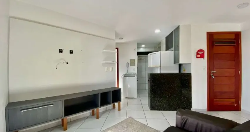 ibeda - Porto Tropical Ponta Negra Sala, cozinha, suite, quarto, 57m2 mobiliado