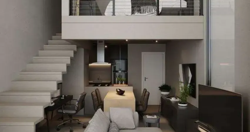 Ibeda - apartamento living tirol ifrn sala duplex, cozinha, wc, quarto 43m2 1vg