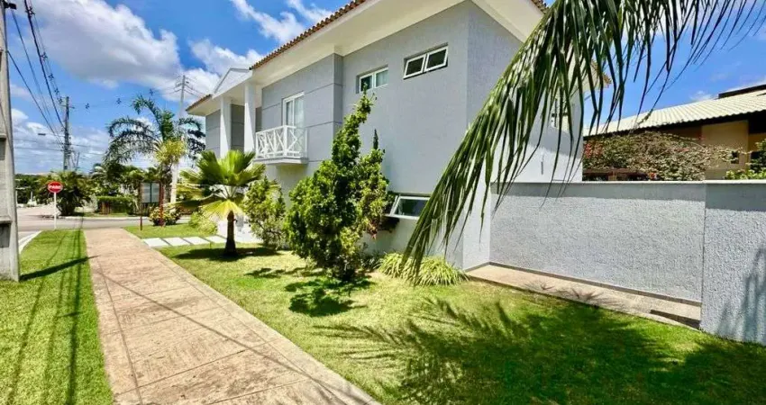 Casa no Condomínio Bosque dos Poetas 3 suites, sala ampla, 3 vagas, esquina.