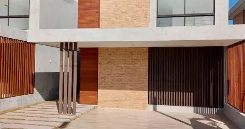 ibeda - Casa em Condominio em Ponta Negra Sala ampla, 3 suítes, 125m2, 2 vagas