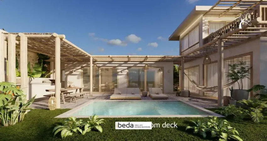 ibeda -  Vela Santo Cristo Casa à venda em São Miguel do Gostoso, 3 suítes 142m²