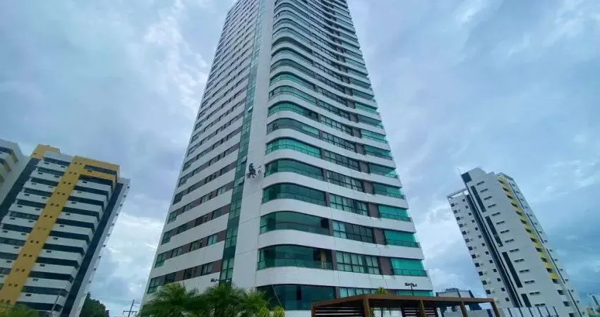 ibeda - Apartamento 4 suítes Tirol com 186m2 alto padrão, Moura Dubeux, nascente