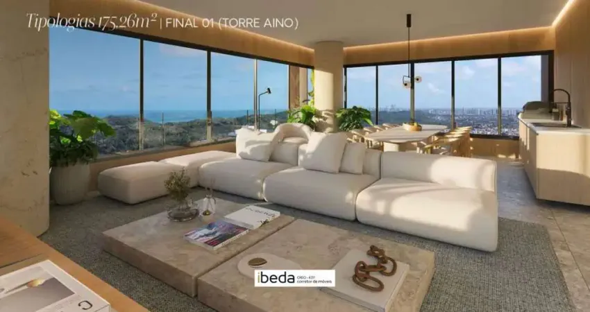 Ibeda - aalto apartamento no tirol sala gourmet, cozinha, 3 suite, dce lavabo 3v