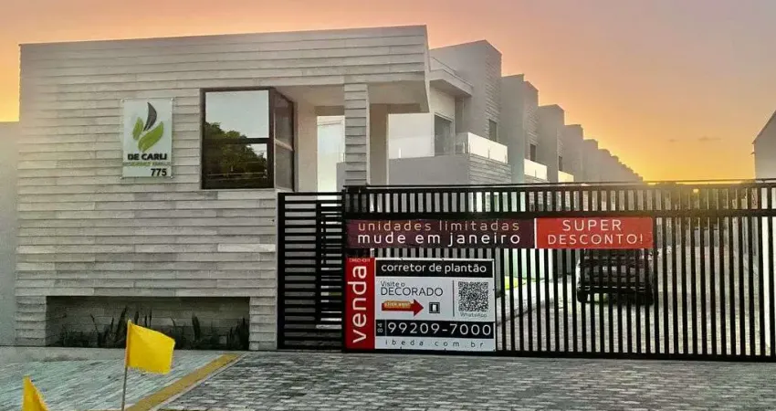 ibeda - Casa à venda Condomínio De Carli Residencial. Sala/cozinha 2 suítes home