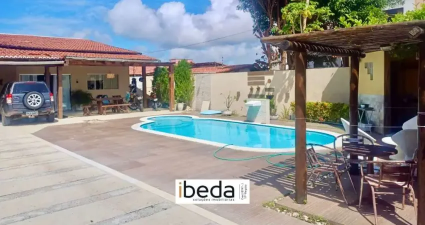 ibeda - Casa à venda em Nova Parnamirim. Sala, 3 quartos (2 suítes), piscina, 4v