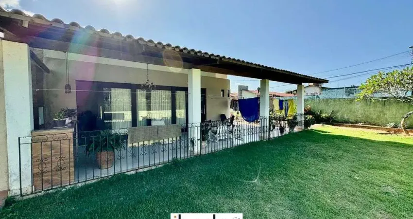 Ibeda - casa a venda com 3 suítes + escritório em candelária, salas, vagas 400m2