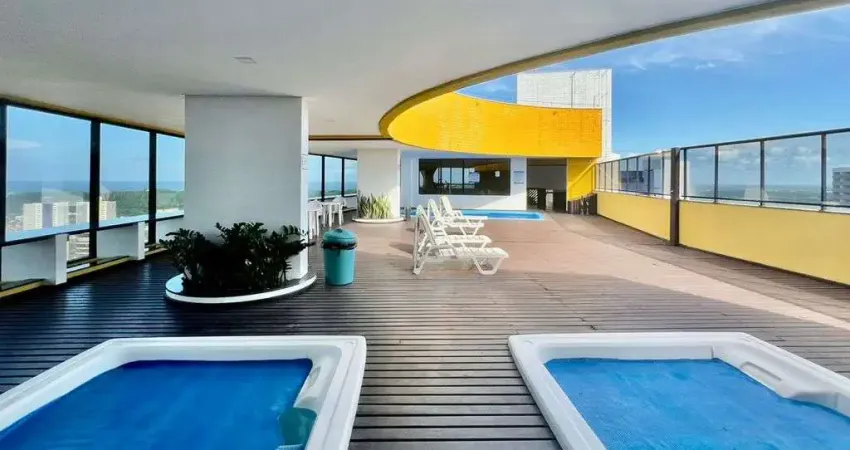 Ibeda - apartamento a venda ponta negra, 96m2 3 quartos (1 suíte) piscina, lazer