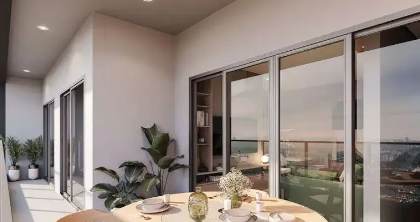 Ibeda - apartamento lançamento ponta negra sala, cozinha, wc, 1 quarto e 1 suíte