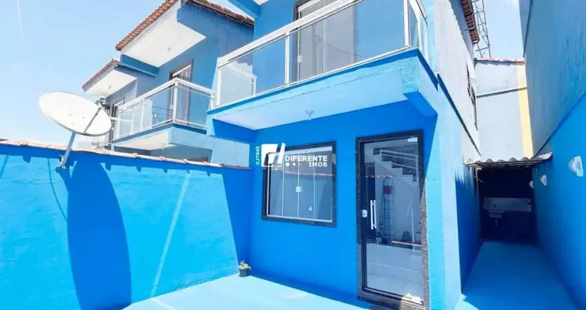 Casa com 2 dormitórios à venda, 59 m² por r$ 250.000,00 - pacaembu - queimados/rj