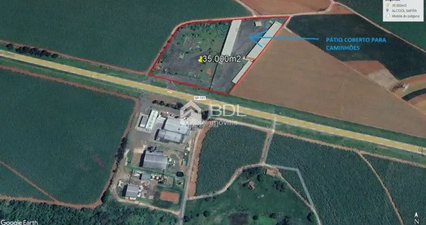 Terreno comercial à venda na 14, SP-191, Vila do Rádio, Rio Claro