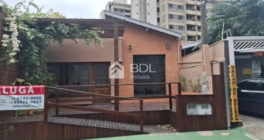 Casa comercial para alugar na Aparecida, 58, Taquaral, Campinas