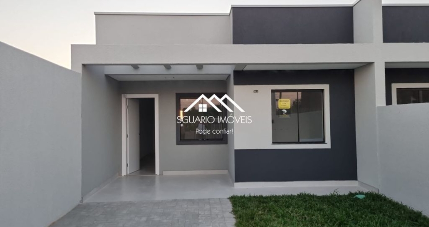 R$ 440 MIL - CASA NOVA 70 m², 3 QUARTOS (1 SUÍTE), TERRENO 180 m² (6 x 30), COSTEIRA, ARAUCÁRIA/PR.