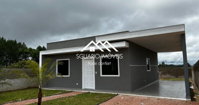 R$ 275 MIL - CASA 100 m², 3 QTS (1 SUÍTE), TERRENO 360 m², AREIA BRANCA DOS ASSIS, MANDIRITUBA/PR.