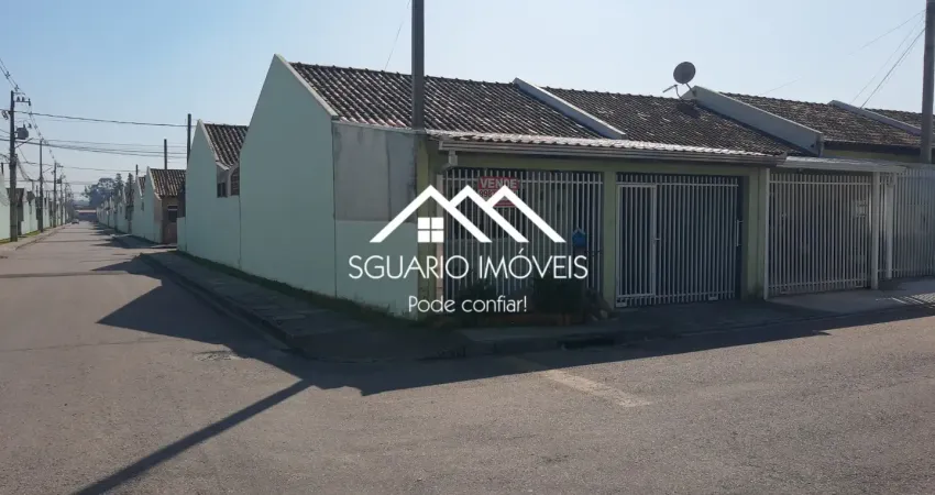 R$ 169 mil (somente à vista) casa condomínio, 63m², 2 qts, 1 vaga, estados, faz. rio grande/pr.