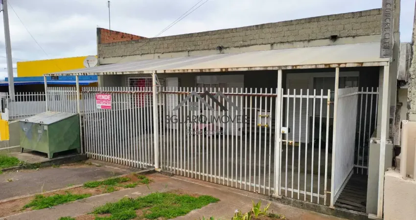 R$ 699.900 (estuda imóvel/veículo) - terreno com casa e 3 quitinetes (locados), c. grande do sul/pr.