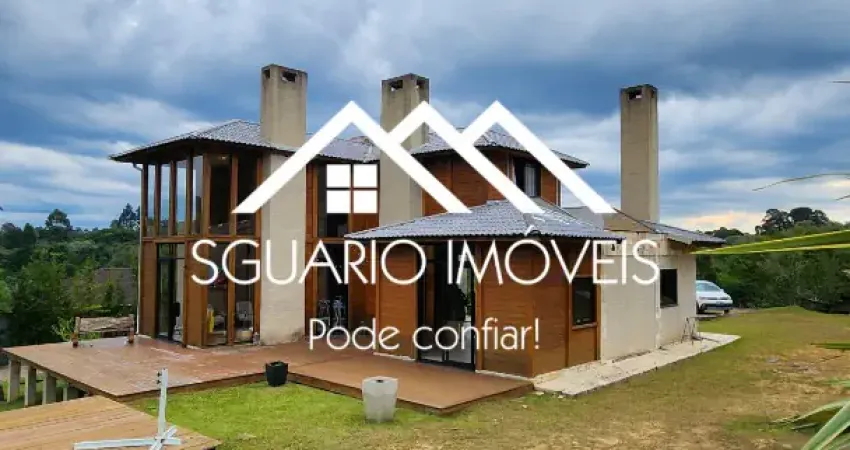 R$ 1.100.000 (estuda troca litoral) - chácara condomínio 3.300 m², casa 230 m², mandirituba/pr.