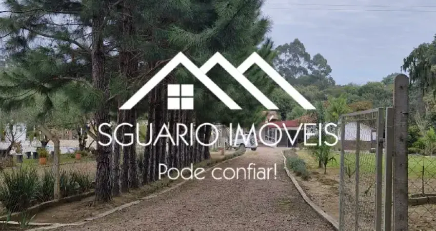 R$ 580 mil (estuda imóvel/veículo) - chácara plana 4.200 m², casa 3 qts, chimboveiro, mandirituba/pr.